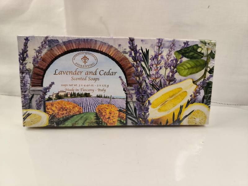Seife Set 3 Stück Italien Zitrone Lavendel Noch Verschweißt Ich Empfehle Die von Etsy - KlunkerimBunker