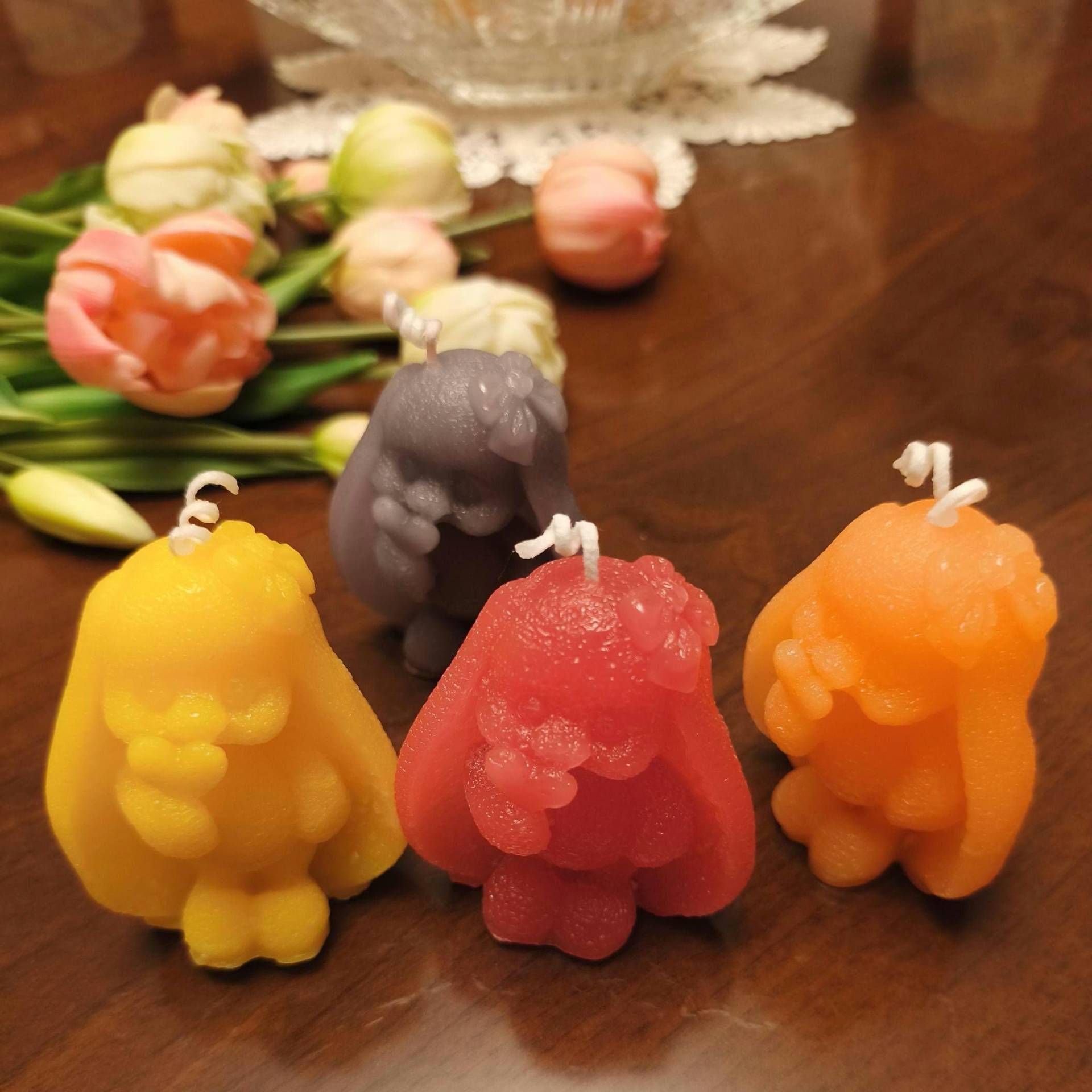 Kerze in Osterhasendesigne. Osterdekoration. Osterhäschen. Aromakerzen. Aromatherapie Kerze in Osterhasendesigne. Osterdekoration. Osterhäschen. Aromakerzen. Aromatherapie von Etsy - Knotenfaszination