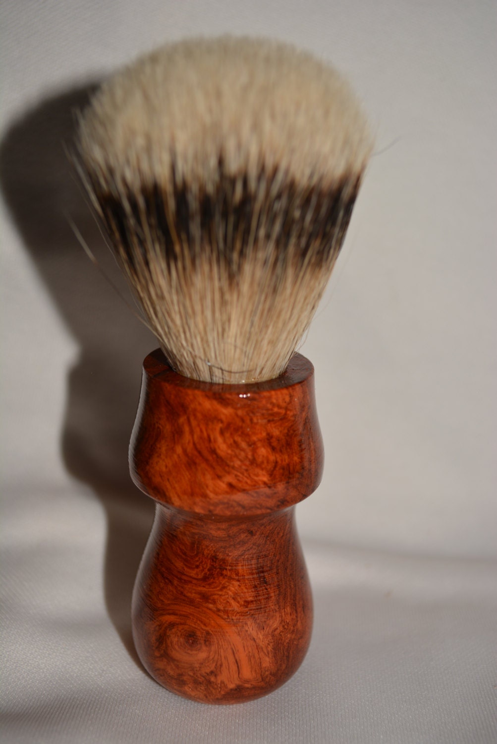Schöne Handgemachte Amboyna Burl Holz Dachs Haar Rasierpinsel von Etsy - Knotsinyourhead
