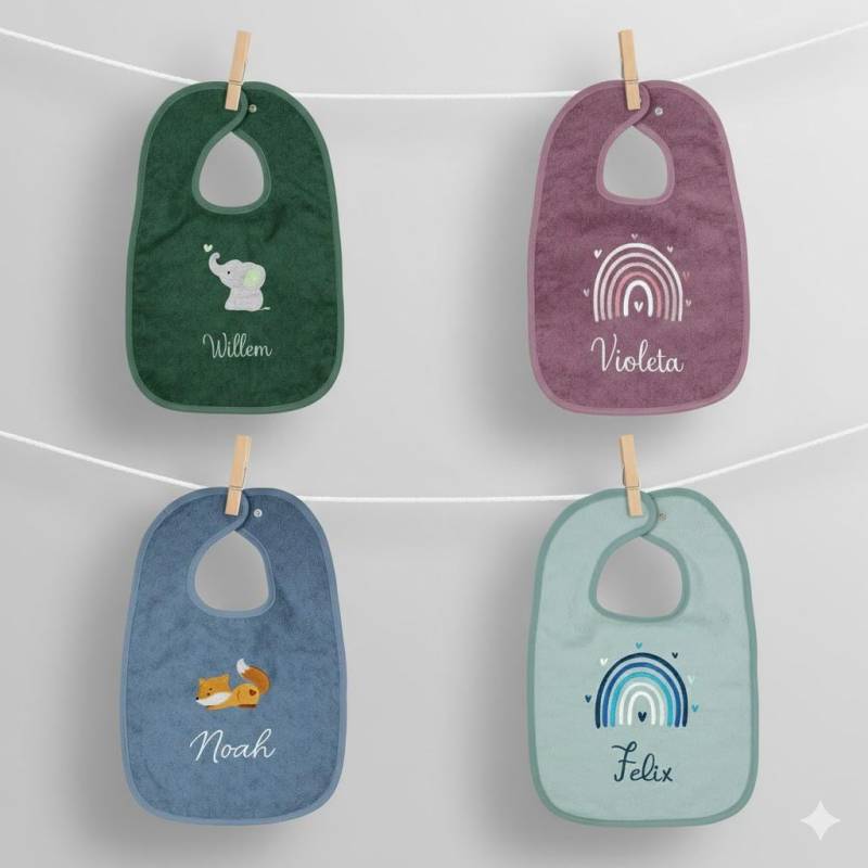 Lätzchen Mit Namen Bestickt/Geschenk Zur Geburt Babygeschenk Babyparty Geburtsgeschenk Baby Personalisiert von Etsy - Koenigszwerge