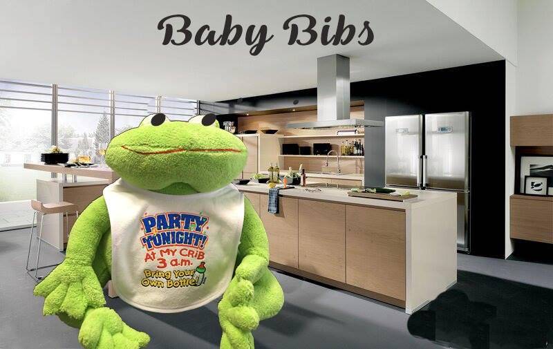 Baby Lätzchen, Party Heute Abend von Etsy - KokoMugsandMore