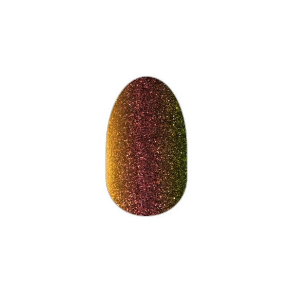 Bronzezeitliche - Straßfarbene Nagellackstreifen Persönlich von Etsy - KolorfulNailsShoppe