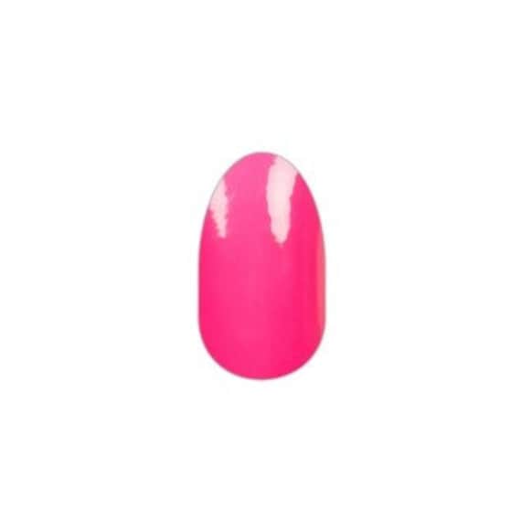 Shockwave - Neon Power Pink Color Street Nail Strips Rentner von Etsy - KolorfulNailsShoppe