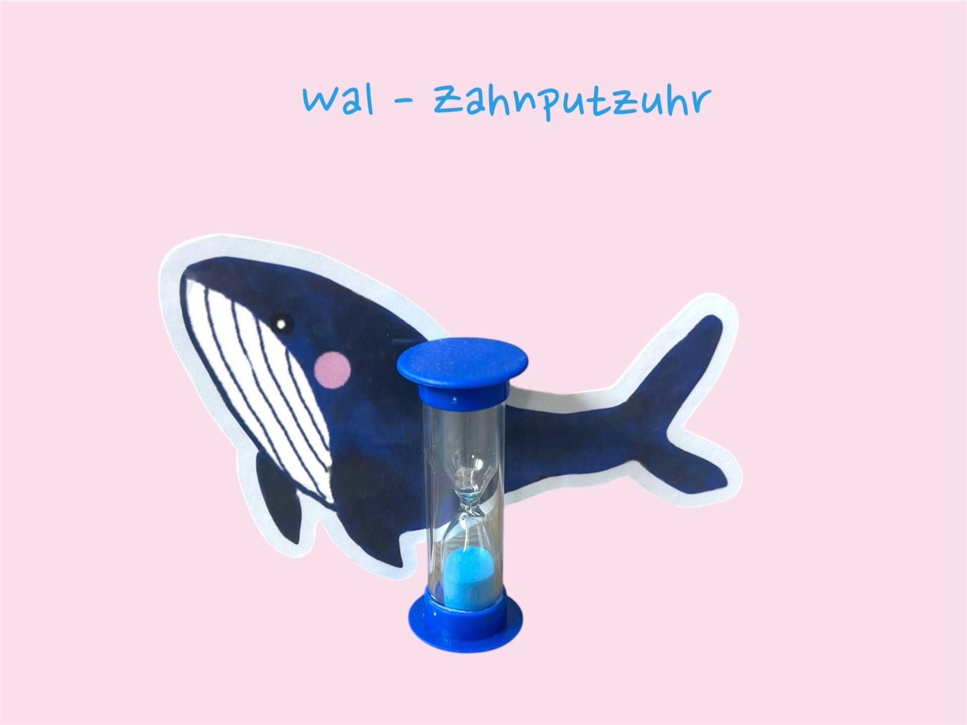 Blauer Wal Zahnputzuhr Für Kinder - 3 Minuten Sanduhr Mit Saugnapf | Zähneputzen Timer Badezimmer Geschenk Motivation, Zahnputzhilfe von Etsy - KonfettiLeo
