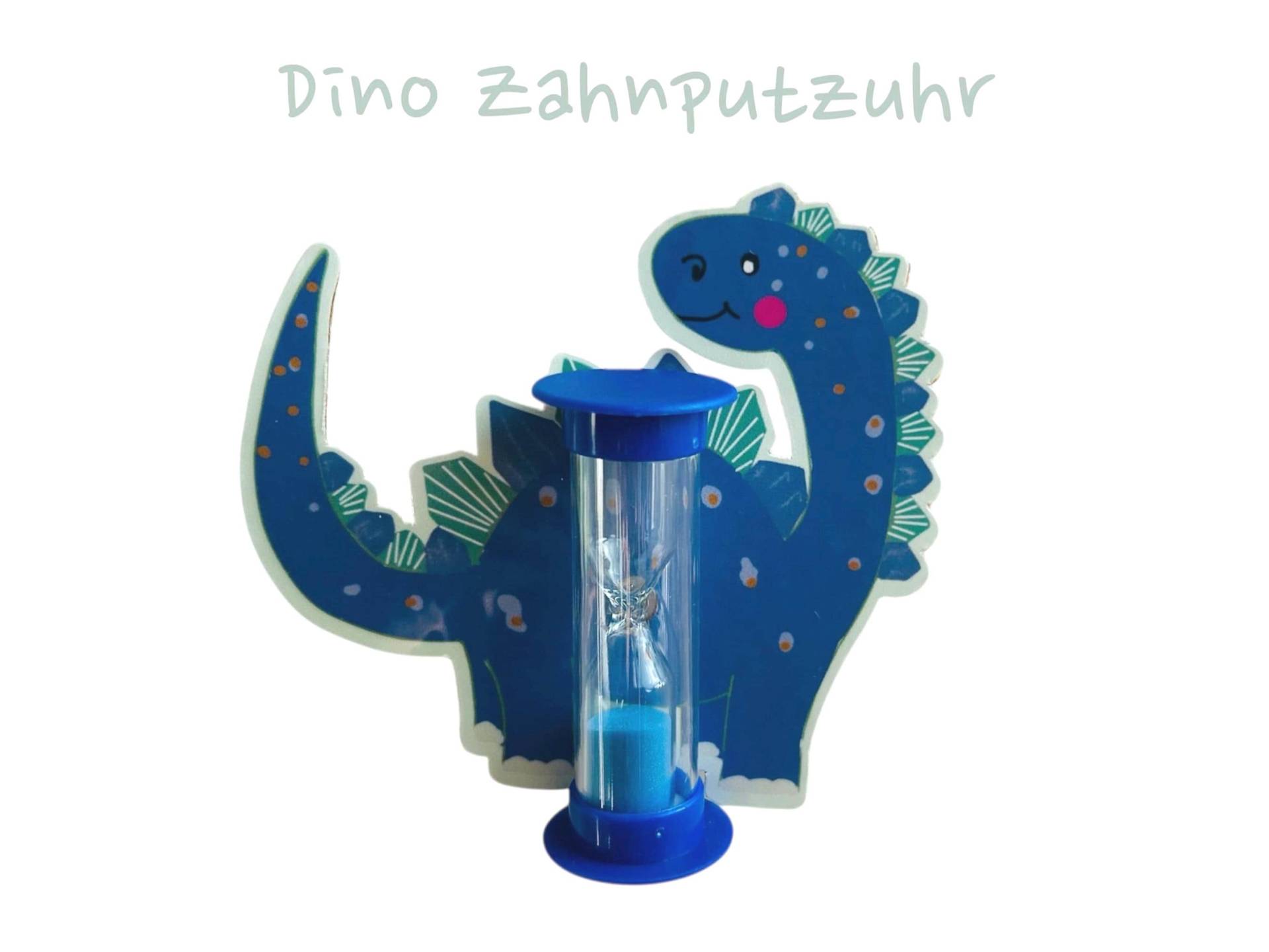 Zahnputzuhr Mit Dino-Motiv - Sanduhr Saugnapf Fürs Badezimmer Für Kinder, 3 Minuten Uhr von Etsy - KonfettiLeo