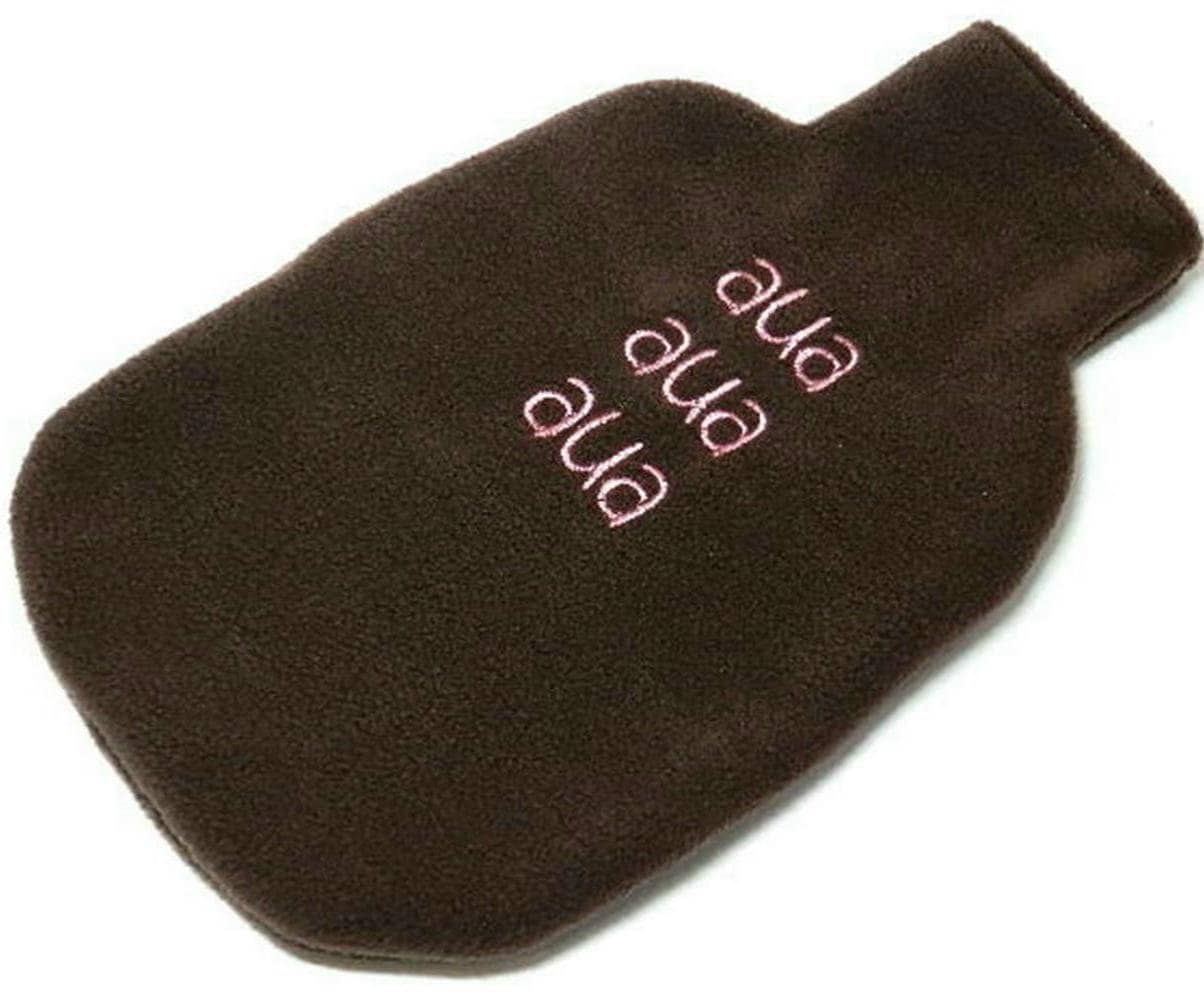 Wärmflaschenhülle Fleece in Braun - Aua Aua von Etsy - KonsumSchwestern