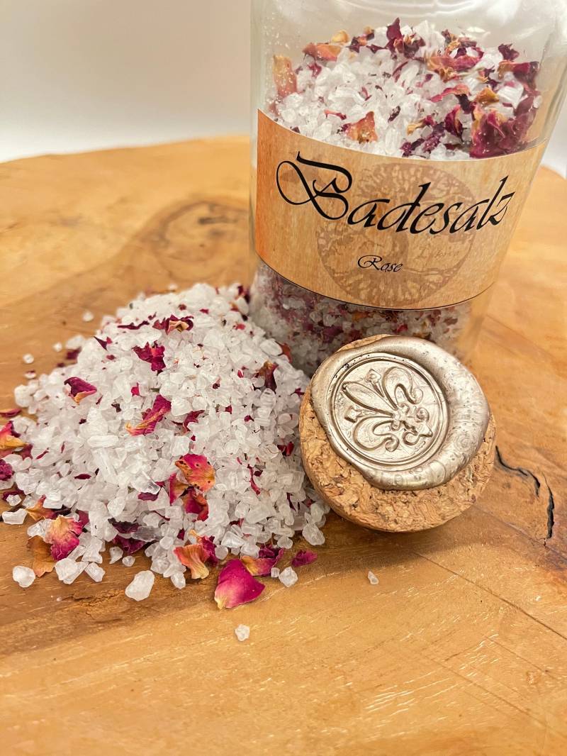 Badesalz | Rose Badezusatz Ritualbad von Etsy - Kraeutersymphonie