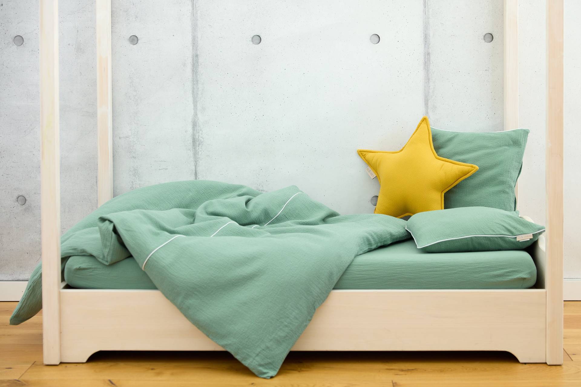 Kraftkids Bettwäscheset Doppelkrepp Grün Jade Decke 135 X 100 cm, Kissen 40 60 140 200 80 cm Kraftkids Bettwäscheset Doppelkrepp Grün Jade Decke 135 X 100 cm, Kissen 40 60 140 200 80 cm von Etsy - KraftKidsShop
