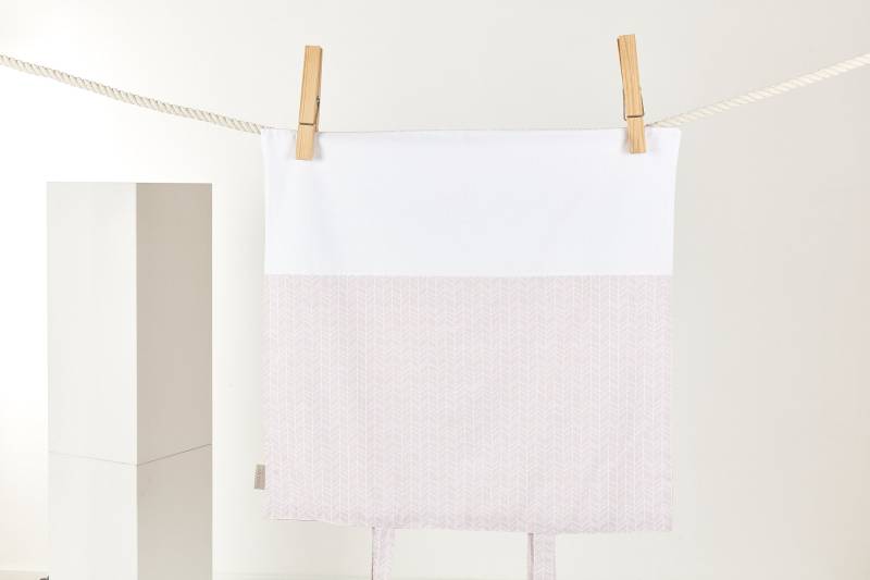 Kraftkids Bezug Für Wickeltischauflage Weiße Feder Muster Auf Rosa von Etsy - KraftKidsShop