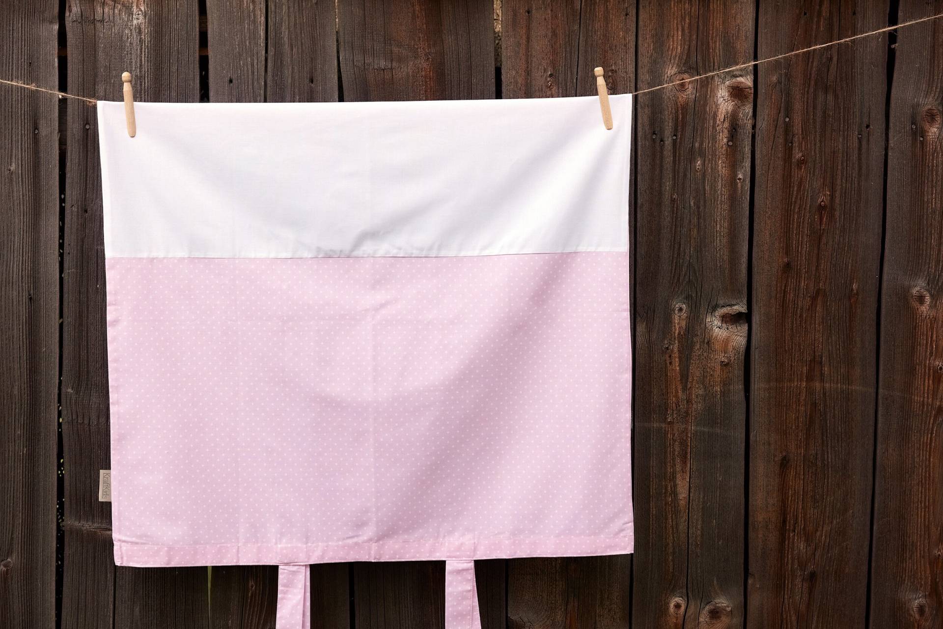Kraftkids Bezug Für Wickeltischauflage Weiße Punkte Auf Rosa von Etsy - KraftKidsShop