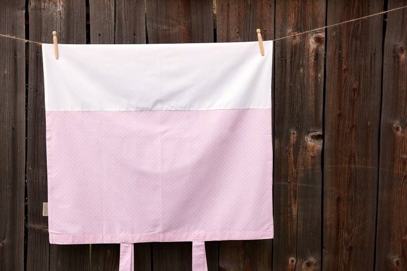 Kraftkids Bezug Für Wickeltischauflage Weiße Punkte Auf Rosa von Etsy - KraftKidsShop