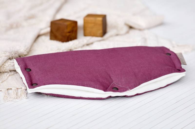 Kraftkids Kinderwagenmuff Leinen Magenta Dunkel Kraftkids Kinderwagenmuff Leinen Magenta Dunkel von Etsy - KraftKidsShop