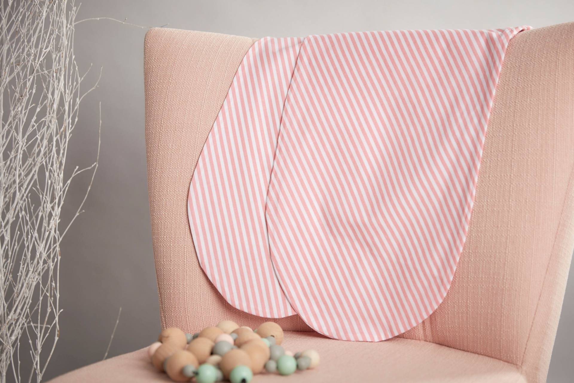 Kraftkids Stillkissenbezug Streifen Rosa Kraftkids Stillkissenbezug Streifen Rosa von Etsy - KraftKidsShop