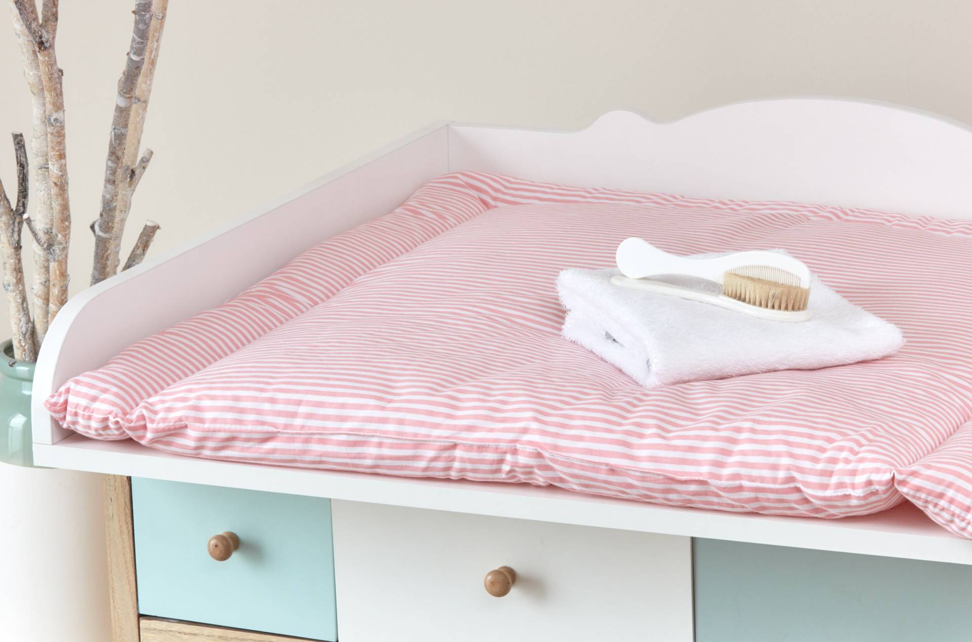 Kraftkids Wickelauflage Streifen Rosa 75x70 cm | Bxt, 60x70 78x78 85x75 | Bxt Kraftkids Wickelauflage Streifen Rosa 75x70 cm | Bxt, 60x70 78x78 85x75 | Bxt von Etsy - KraftKidsShop