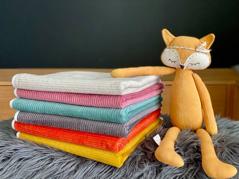 Kraftkids Wickelunterlage Cord Breitcord Beige Taupe von Etsy - KraftKidsShop