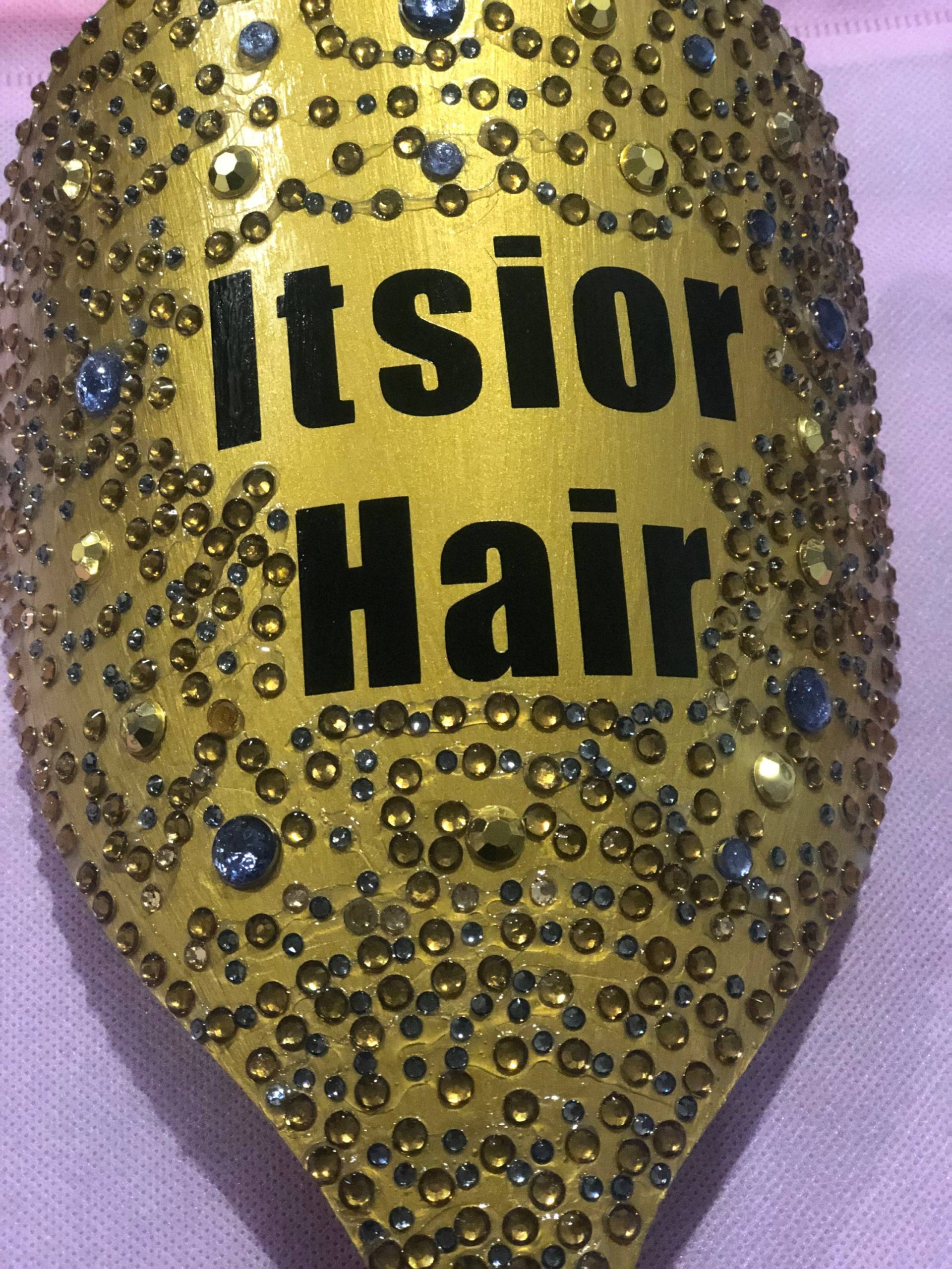 Benutzerdefinierte Bling Salon Gesichtsmaske Faceshield von Etsy - KreationsbyNora