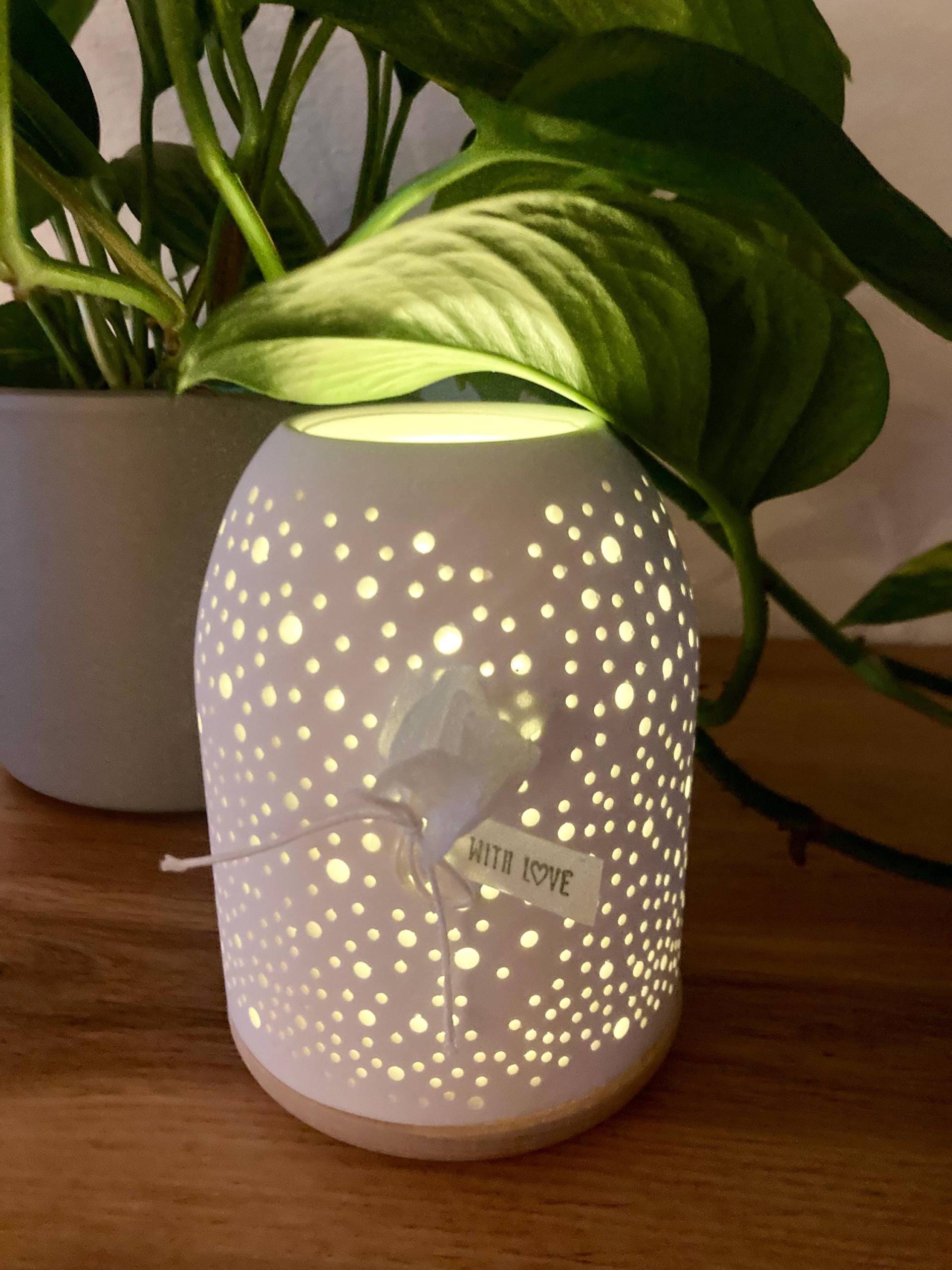 Geschenk Freundin, Dankeschön, Geburtstag, Nachbarin, Für Sie, Frauen, Kollegin, Deko, Windlicht, Weihnachten, Lichterkette, Led Licht von Etsy - KreativLiebebyKatja