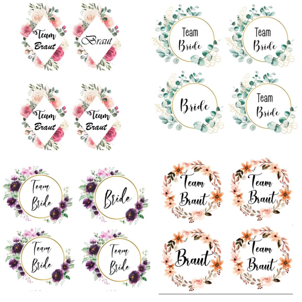 Non Permanent Tattoo Jga von Etsy - KreativeZauberkiste