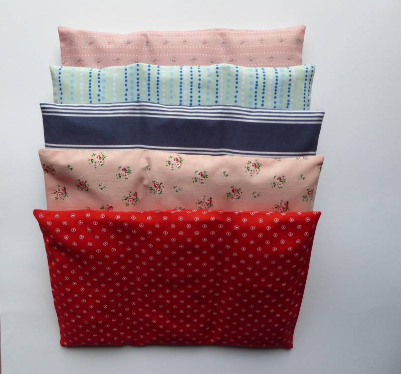 Traubenkernkissen Mit Waschbarem Bezug, Nackenkissen, Körnerkissen, Wärmekissen, Dinkelkissen, Kirschkernkissen, Kältekissen, Rapskissen von Etsy - KreativesmitStoff