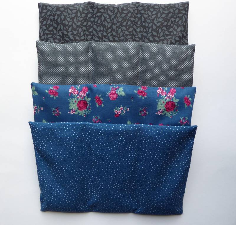 Traubenkernkissen Mit Waschbarem Bezug, Nackenkissen, Körnerkissen, Wärmekissen, Dinkelkissen, Kirschkernkissen, Kältekissen, Rapskissen von Etsy - KreativesmitStoff