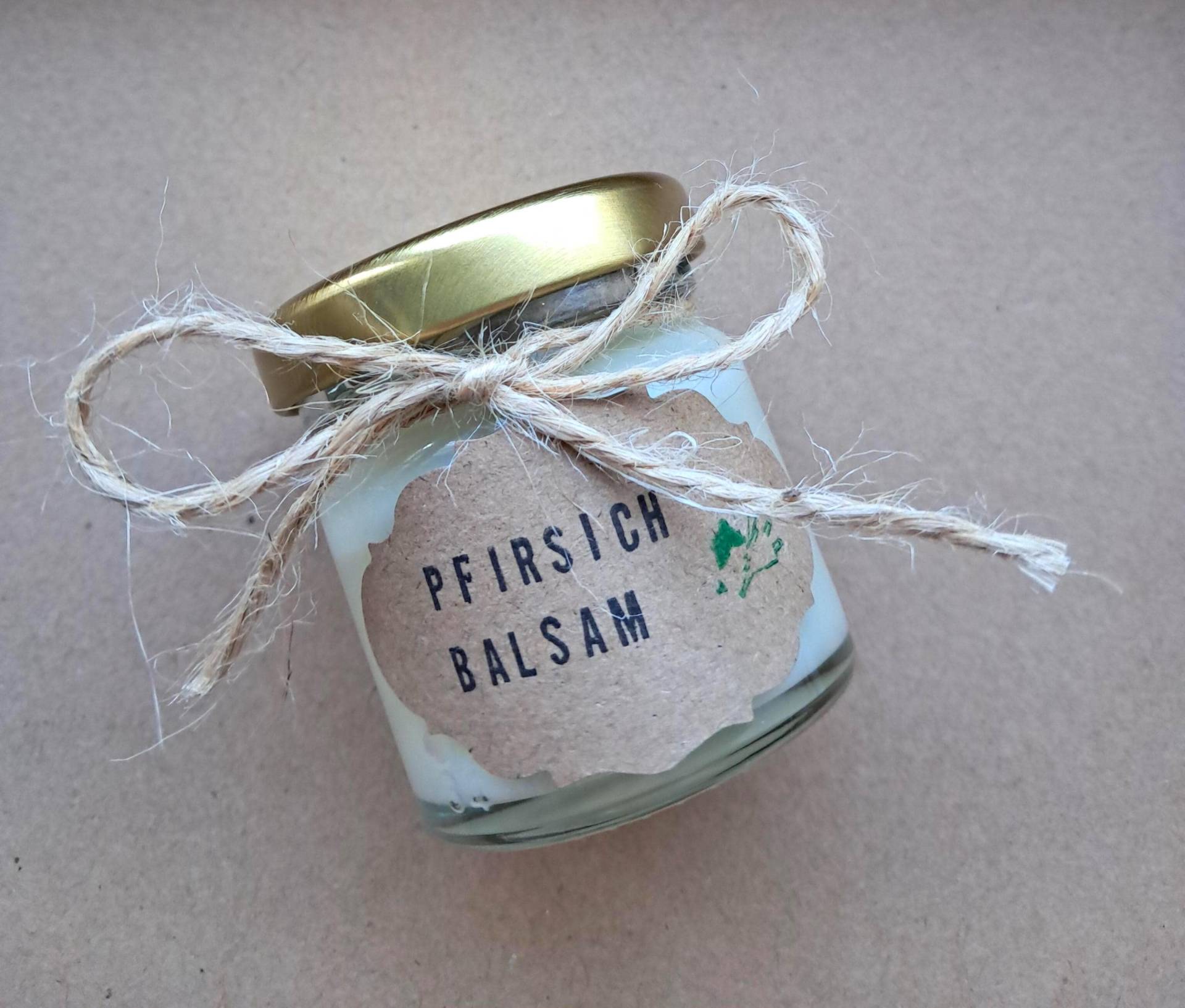 Pfirsich Balsam Peachy Balm Naturkosmetik Hand - Und Körper Balsam, Mit Goldschimmer von Etsy - Krimsalabim
