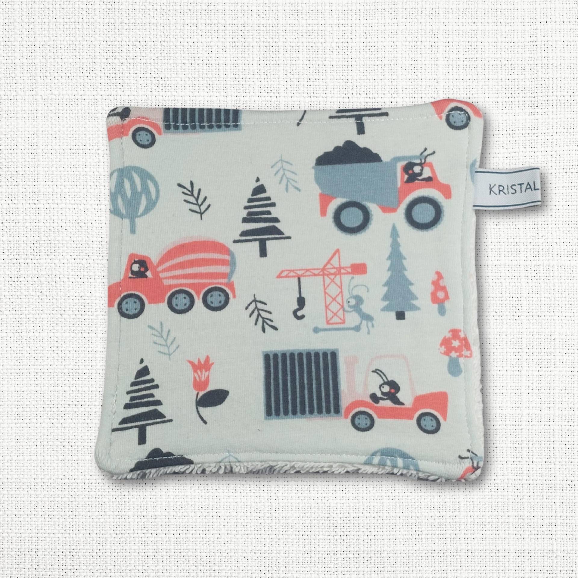 Waschlappen Für Baby & Kinder Bio Öko Baumwolle - "Ameisen" von Etsy - Kristallnadel