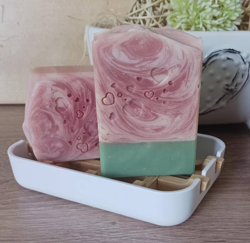 Erdberrie Seife, Handseife, Duschseife, Handgemacht, Palmölfrei Und Vegan, Feste Gastgeschenk von Etsy - KristinsSeifentraum