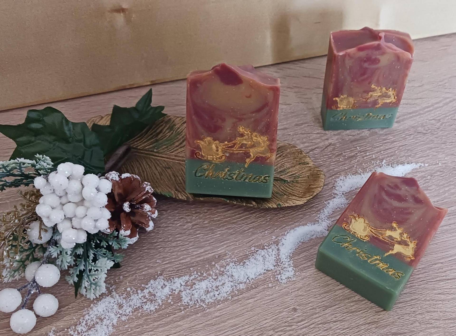 Seife "Zimtäpfelchen" , Handgemachte Seife, Palmölfrei Und Vegan, Geschenk von Etsy - KristinsSeifentraum