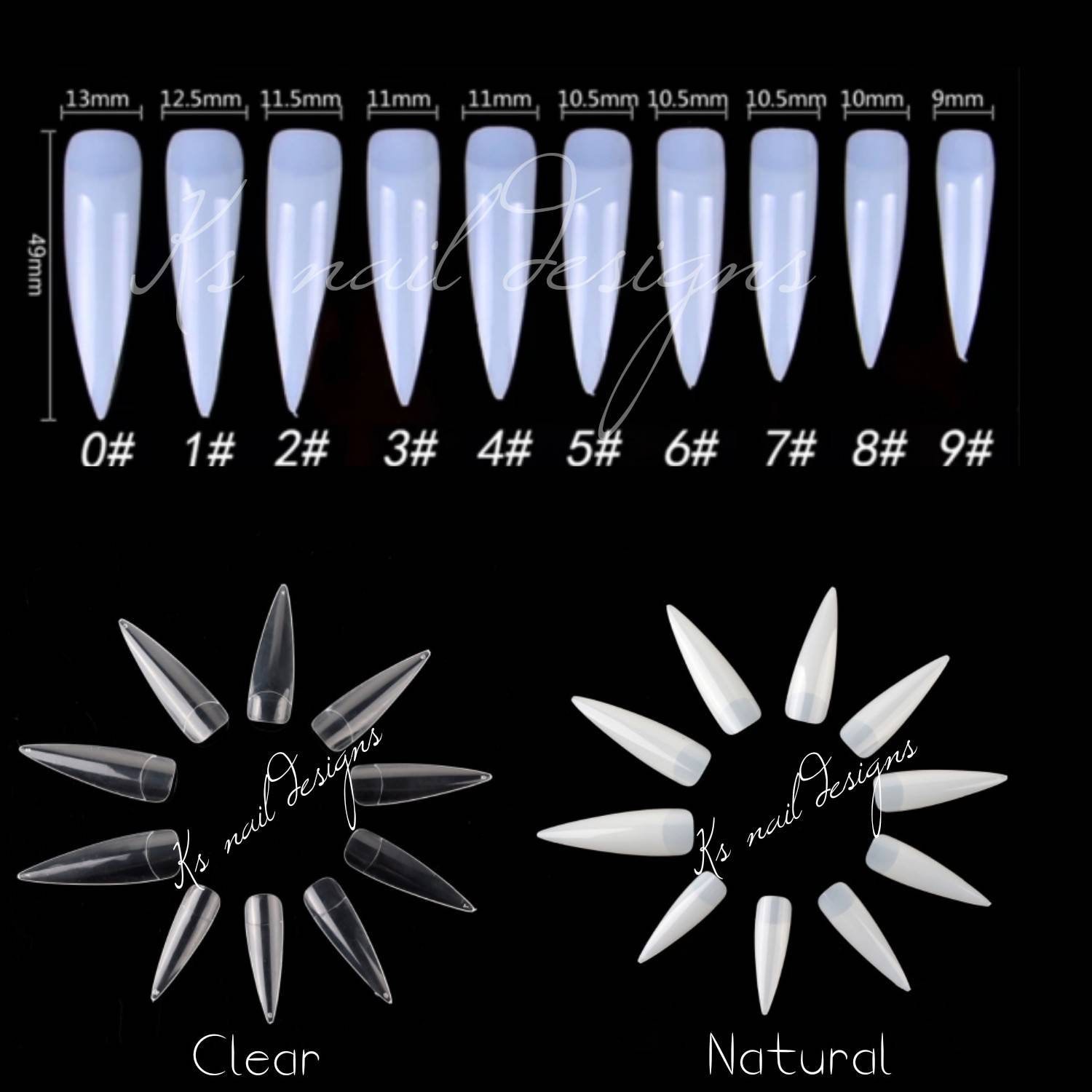 xl Stiletto Tips 500Pcs Für Acryl-Erweiterung Natürliche Press-On Nägel Gefälschte Nägel, Verwenden Sie Kleber Oder Nagelkunst Klebstoff xl Stiletto Tips 500Pcs Für Acryl-Erweiterung Natürliche Press-On Nägel Gefälschte Nägel, Verwenden Sie Kleber Oder Nagelkunst Klebstoff von Etsy - KsNailDesigns