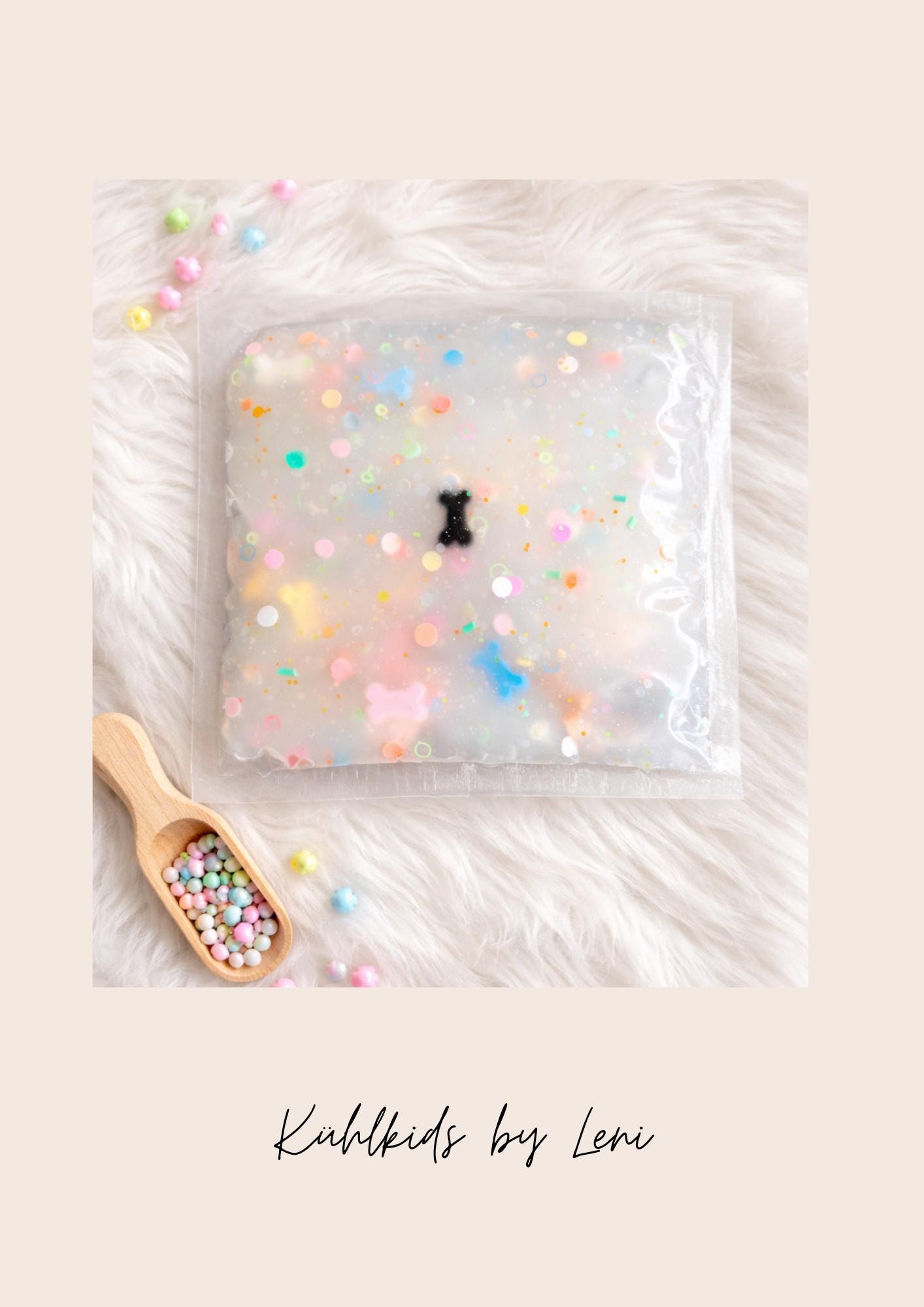 Kühlkissen/Kühlkompressen Bunte Knochen | Klein von Etsy - Kuehlkids