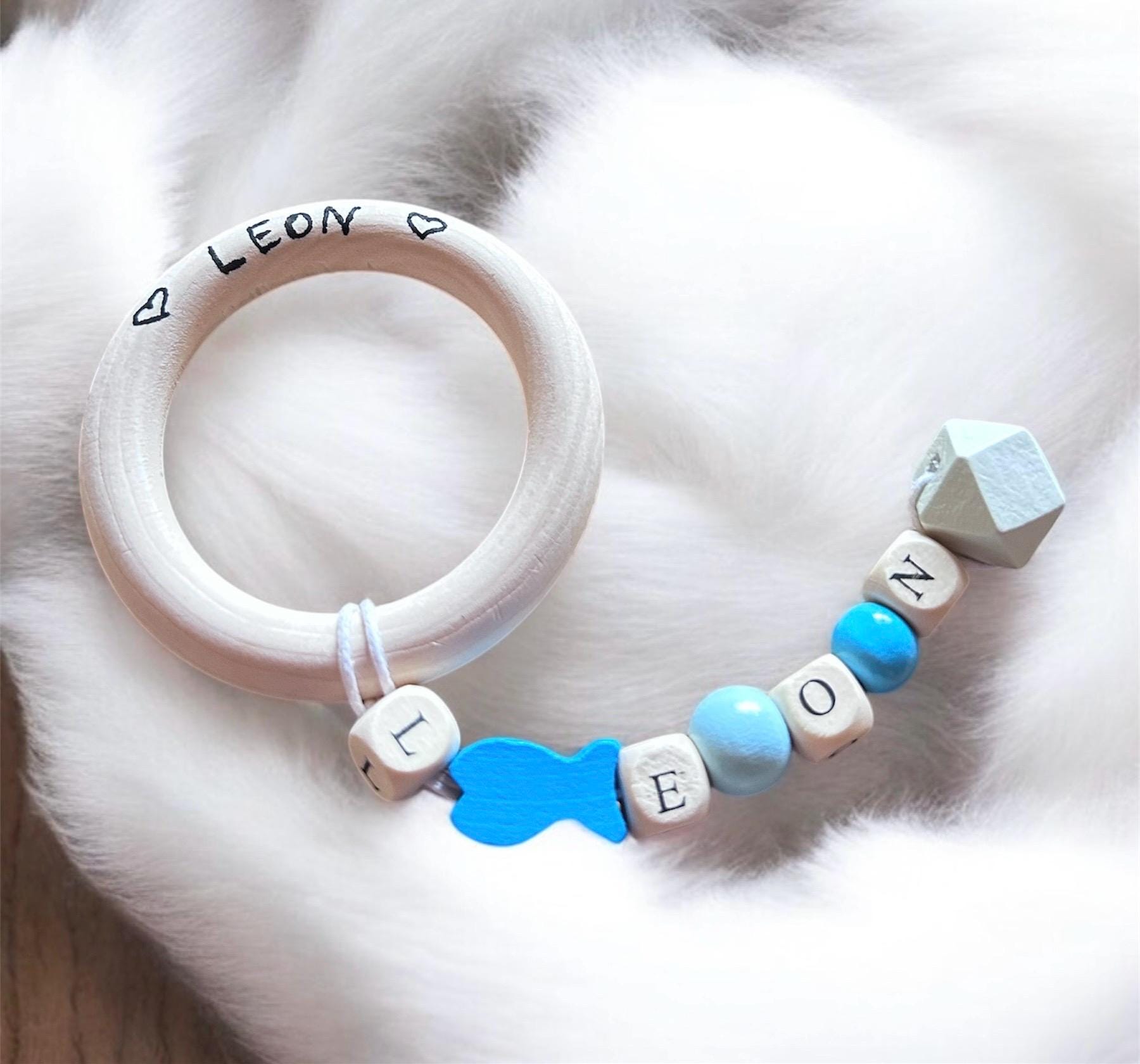 Beißring Für Kinder Mit Namen von Etsy - KunstweltUckermark
