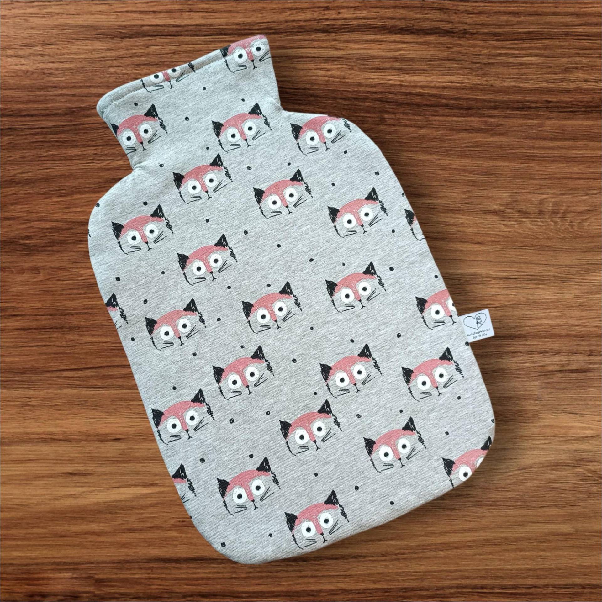 Wärmflasche Katzen Grau Wärmflaschenbezug Wärmflasche Katzen Grau Wärmflaschenbezug von Etsy - KunstwerkstattWolle
