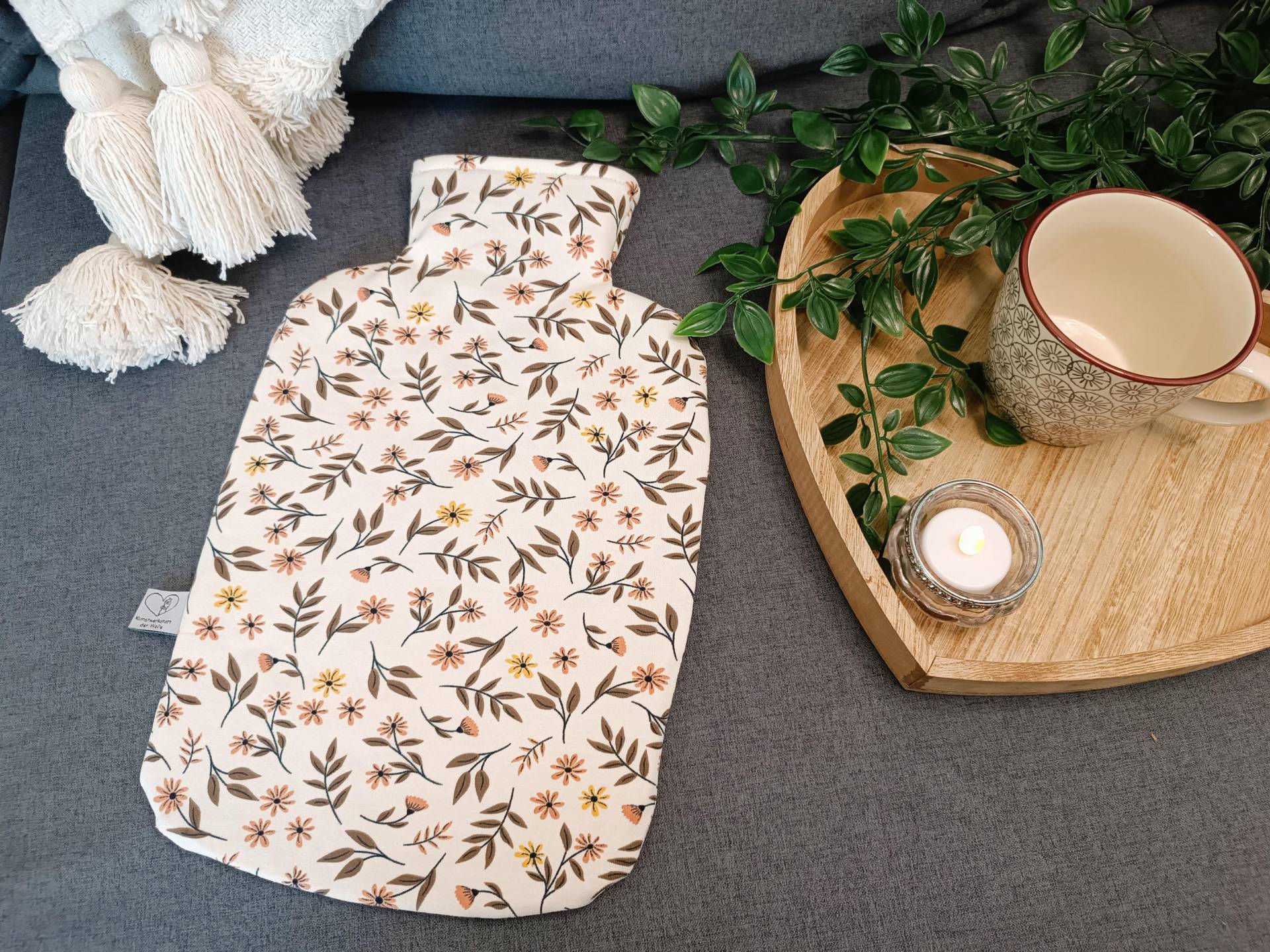 Wärmflasche Natur Wärmflaschenbezug Wärmflasche Natur Wärmflaschenbezug von Etsy - KunstwerkstattWolle