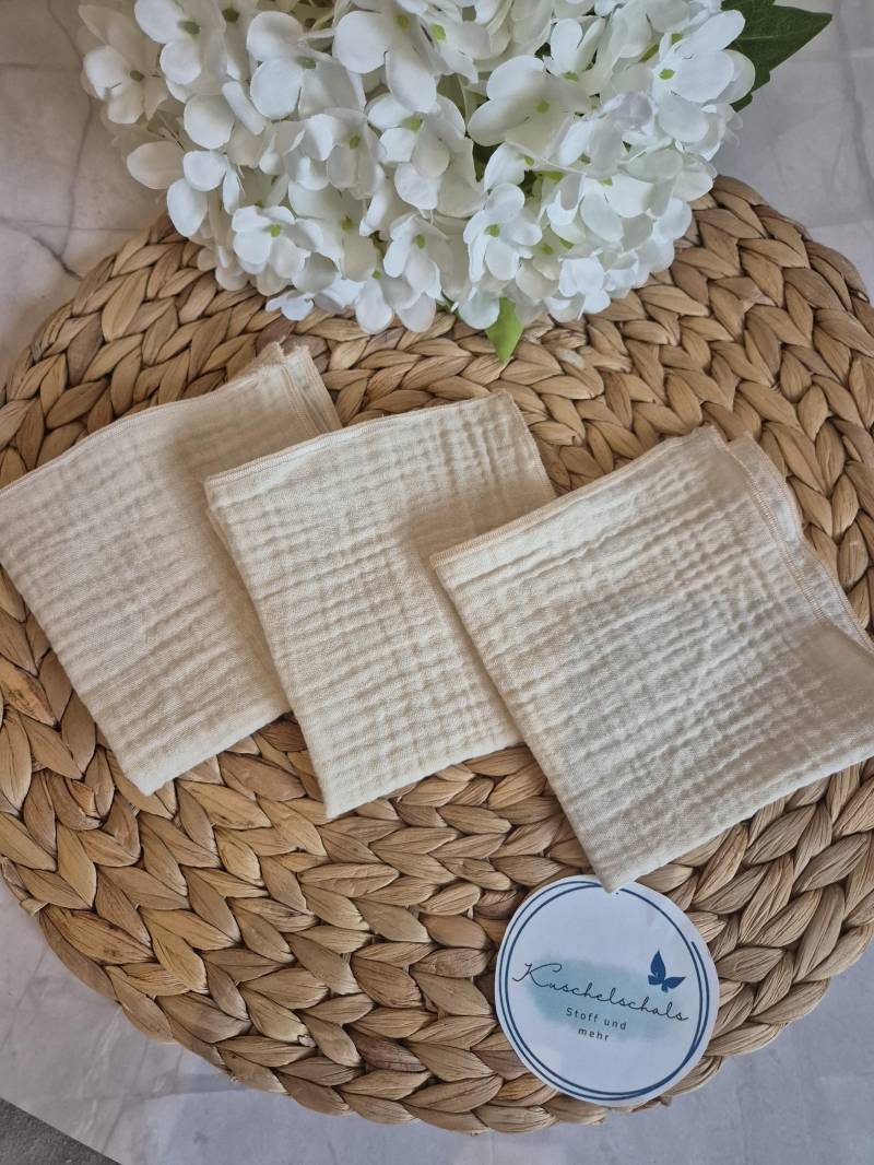 Handkerchief Tissue Fabric Soft Washable Stylish Ecofriendly Sustainable Reusable Musselin Set Of 4/Ecological Handkerchief Tissue Fabric Soft Washable Stylish Ecofriendly Sustainable Reusable Musselin Set Of 4/Ecological von Etsy - Kuschelschals
