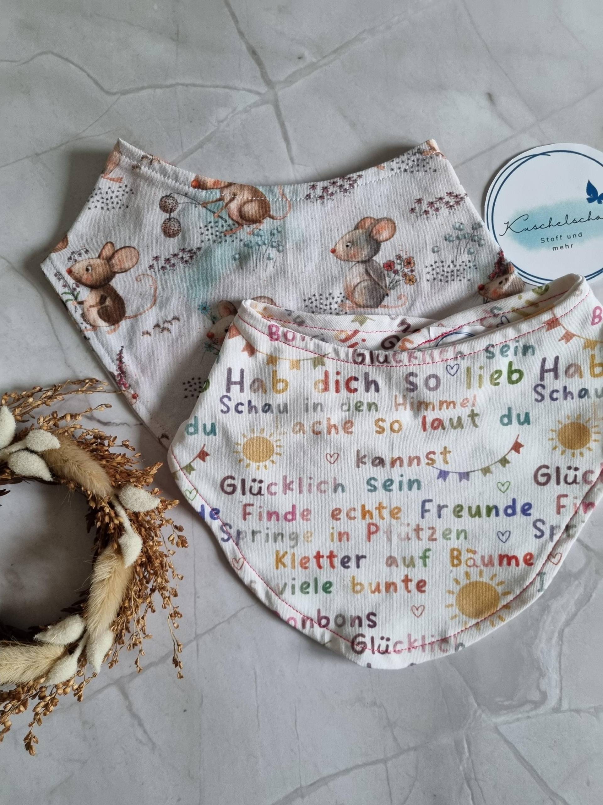 Organic Cotton Baby Scarf Jersey Bandana Set | Burp Cloth Set Soft & Washable Newborn Ideal Gift Babyshower Organic Cotton Baby Scarf Jersey Bandana Set | Burp Cloth Set Soft & Washable Newborn Ideal Gift Babyshower von Etsy - Kuschelschals