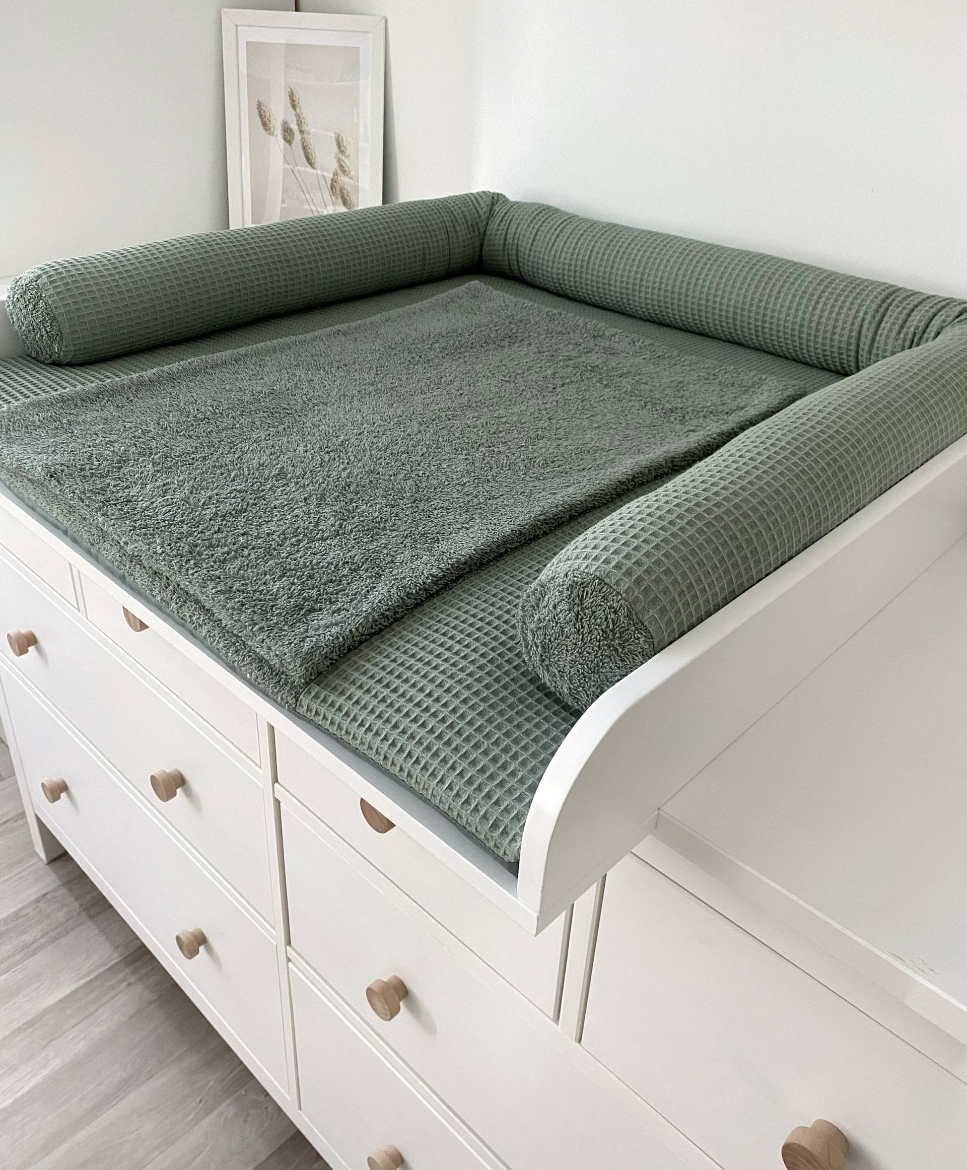 Wickelauflage Mit Wasserdichter Matratze Und Abnehmbaren Bezug Altmint von Etsy - Kuschelwelten