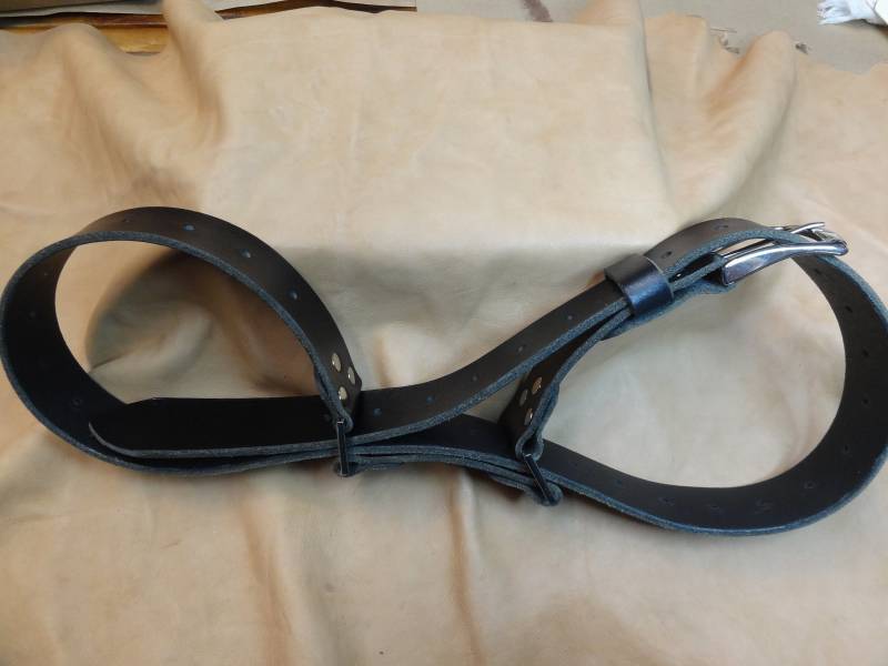 Leder Gürtel von Etsy - KustomKinkLeather