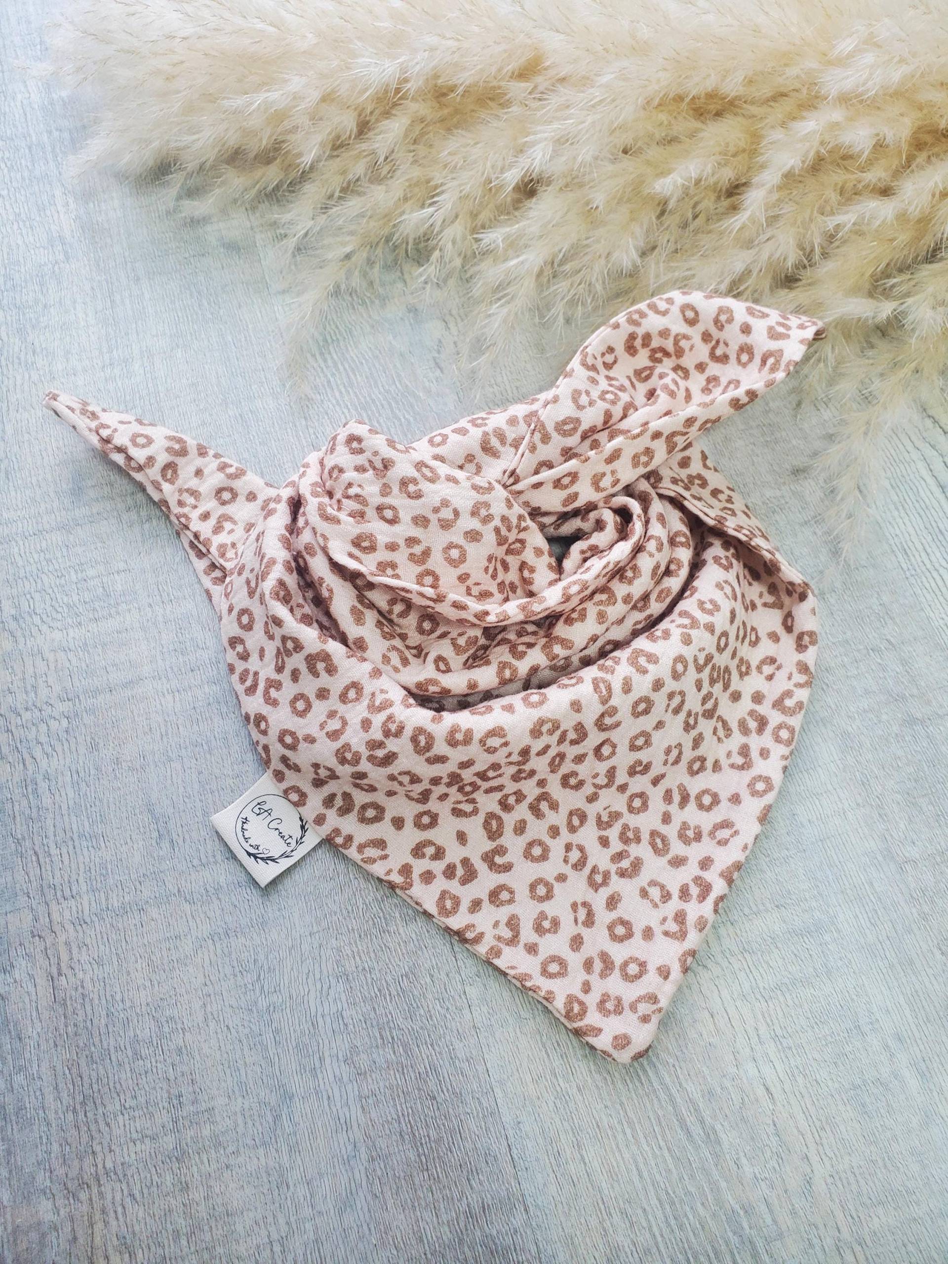 Tuch Baby/Kleinkind Leo | Leopard Leoprint Doppellagig I Personalisiert Mit Name Musselin Zum Knoten Handmade Tuch Baby/Kleinkind Leo | Leopard Leoprint Doppellagig I Personalisiert Mit Name Musselin Zum Knoten Handmade von Etsy - LACreate90