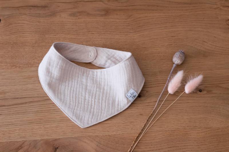 Baby Spucktuch Personalisieren - Beige von Etsy - LAKAKIKO