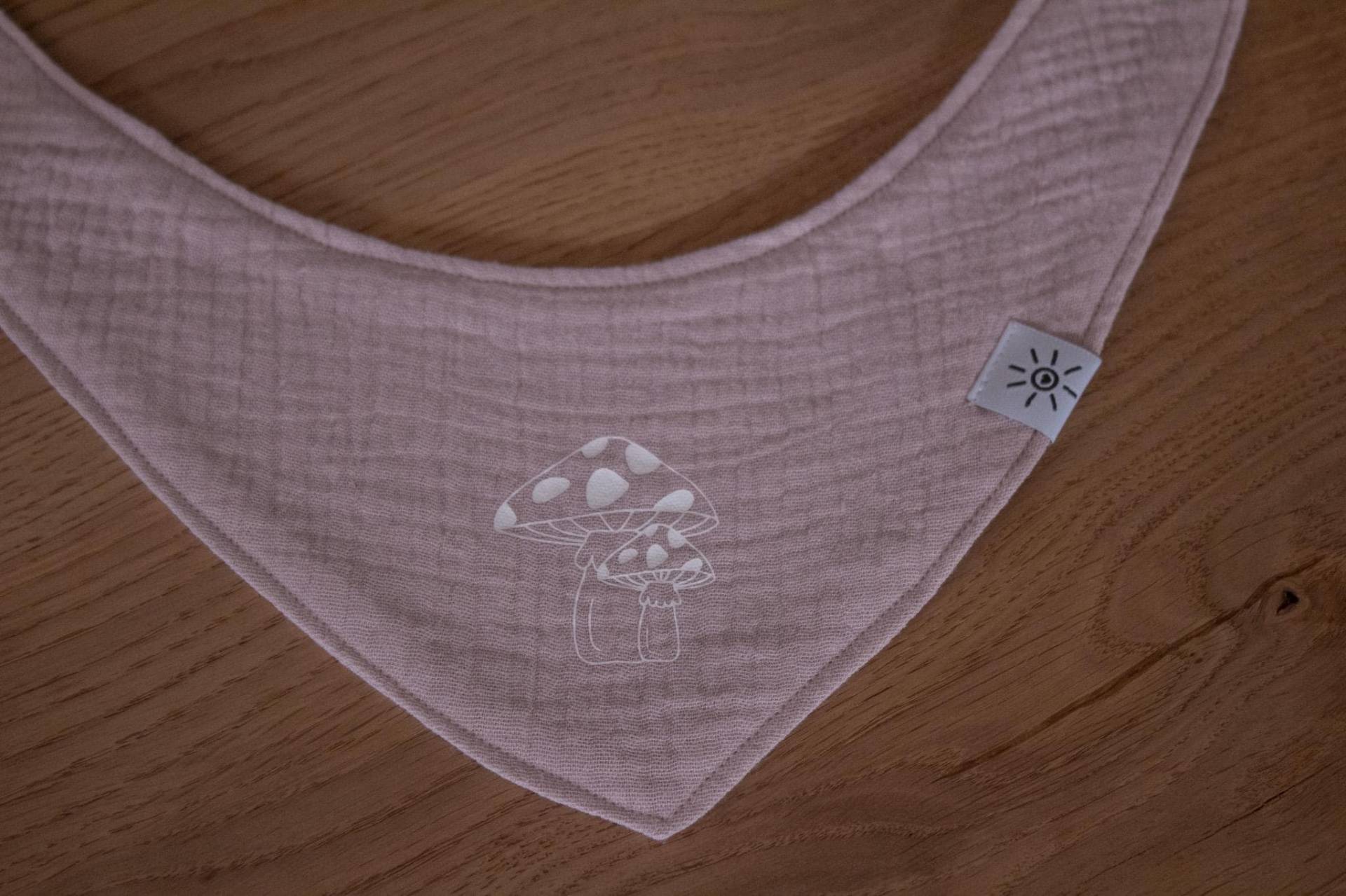 Spucktuch Glückspilz Zum Personalisieren - Rosa Spucktuch Glückspilz Zum Personalisieren - Rosa von Etsy - LAKAKIKO