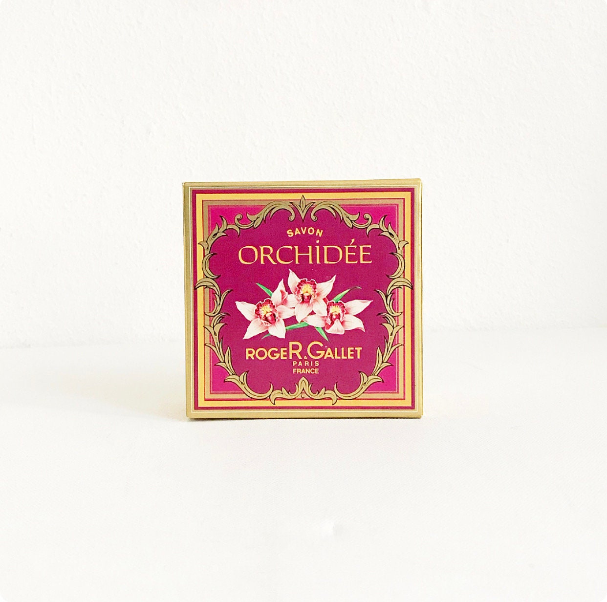 Vintage Roger & Gallet Seife/"Orchidee" Paris, France Bath-Soap von Etsy - LASTWALLFLOWER