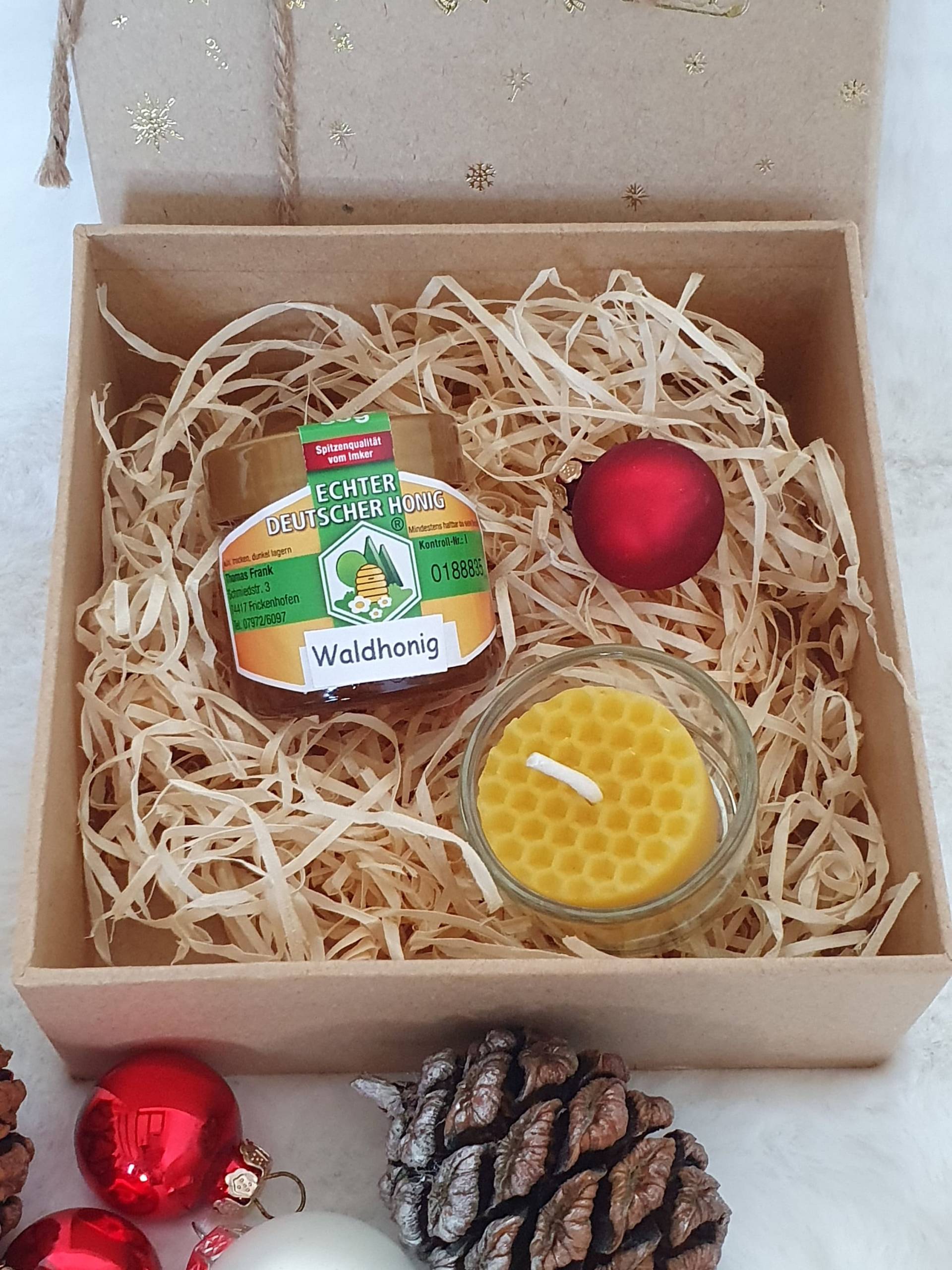 Kleines Geschenk Weihnachten, Wichtelgeschenk, Geschenk-Set Honig, Adventskalender Weihnachten Frauen Laviosar von Etsy - LAVIOSAR