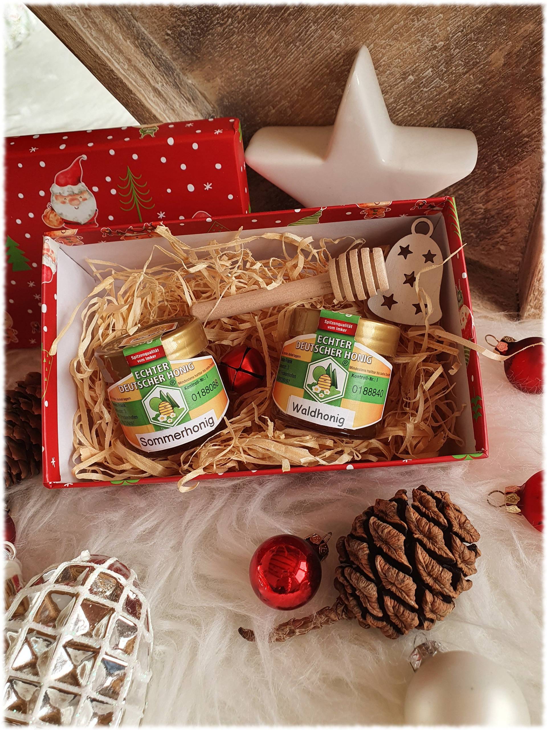 Kleines Weihnachtsgeschenk Mit Honig, Wichtelgeschenk, Geschenk-Set Geschenk Honiglöffel, Weihnachte Frauen, Laviosar von Etsy - LAVIOSAR