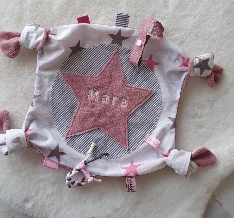Schmusetuch Personalisiert Schnuffeltuch Knistertuch Mit Namen Baby Geschenk Taufe Geburt Spucktuch Babylätzchen Laviosar von Etsy - LAVIOSAR