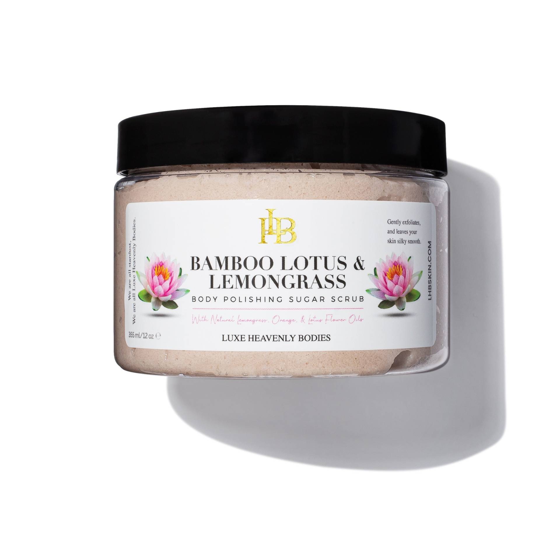 Bambuslotus & Zitronengrass Körperpeeling von Etsy - LHBNaturalSkinCare