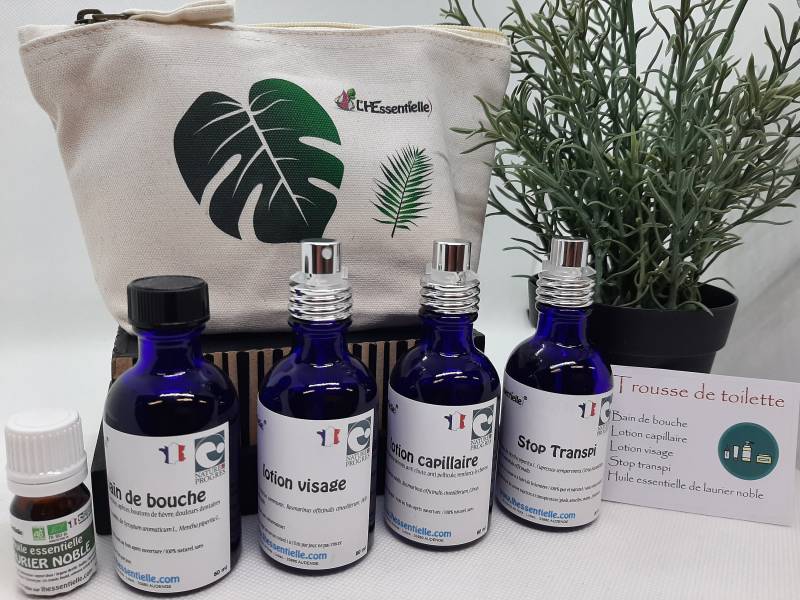 Kulturbeutel Das Komplettpaket Für Den Alltag, 100 % Natürlich Hergestellt in Frankreich Mundwasser, Haarlotion, Gesichtslotion von Etsy - LHEssentielleAroma