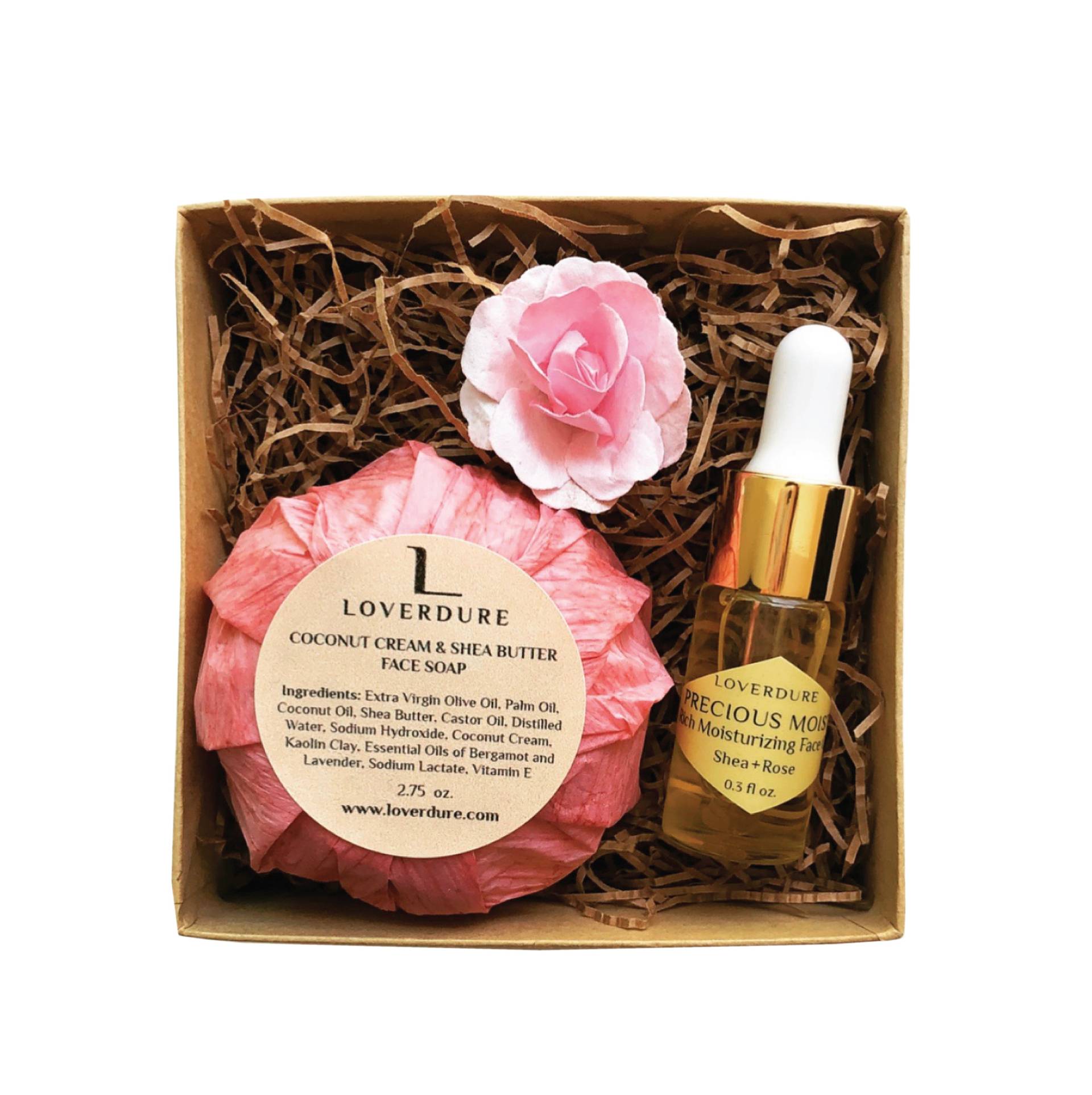 Feuchtigkeitsspendendes Geschenkset Für Frauen, Precious Moist Ultra Feuchtigkeitsspendendes Gesichtsöl + Kokosnuss-Sheabutter, Sanfte von Etsy - LOVERDURE
