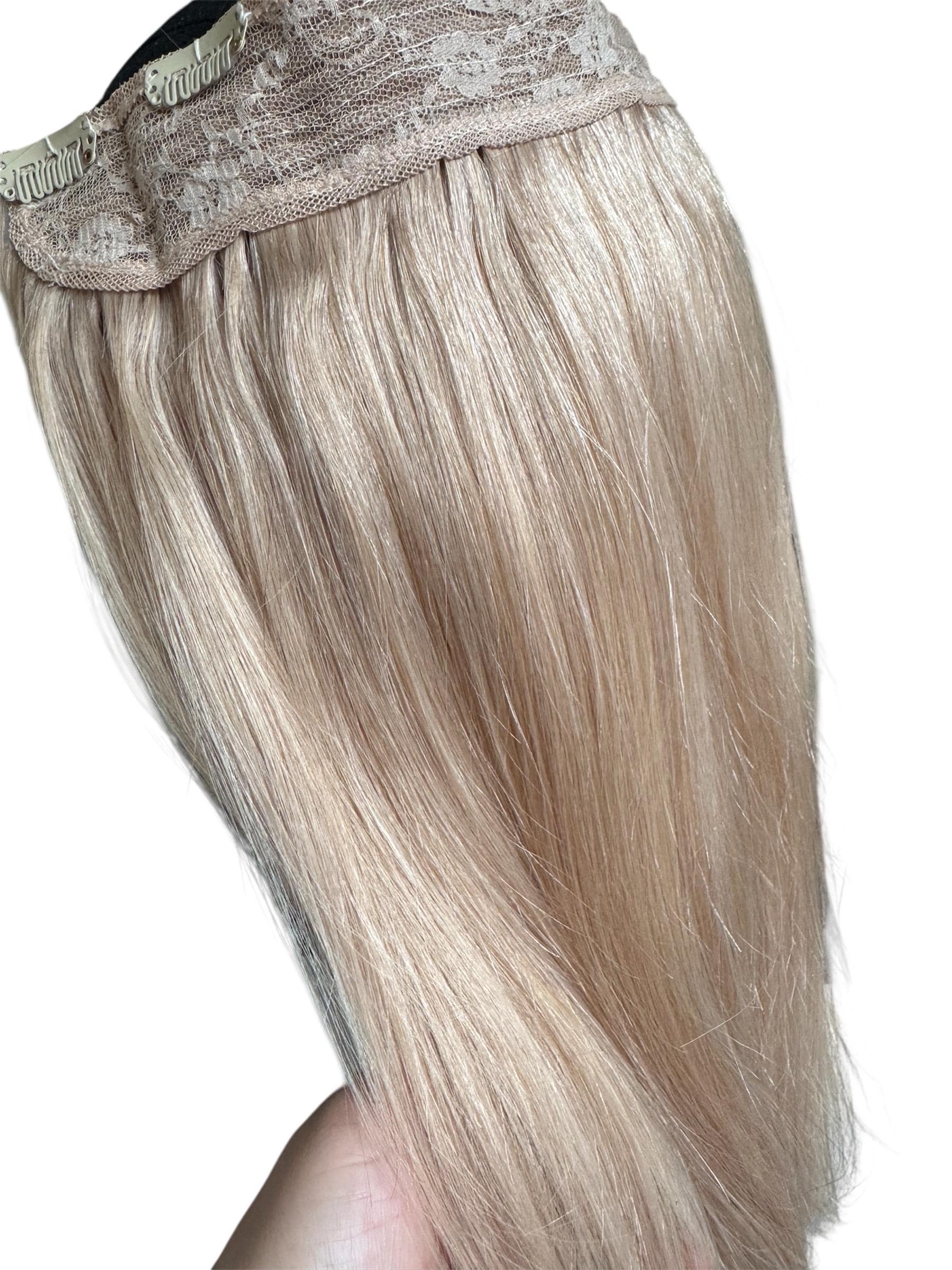 Echt Haar Blonde Extensions 40cm von Etsy - LaDolceVita897