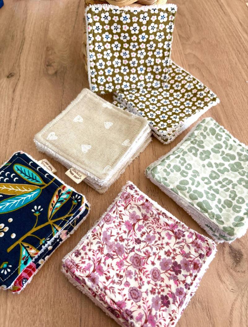 Waschbare Und Wiederverwendbare Tücher X5 von Etsy - Lacouturedelena