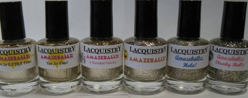 Amazeballz 6 Pack Alle Versionen Der Nagellacke von Etsy - Lacquistry